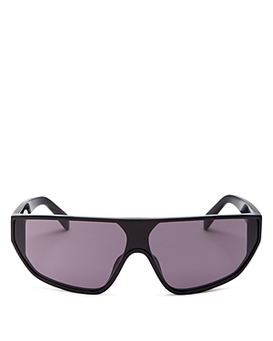 Celine Men's Mask Sunglasses, 150mm In Black/gray