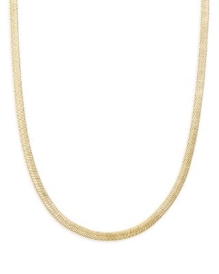 Kendra Scott Kassie Wide Snake Chain Collar Necklace, 18