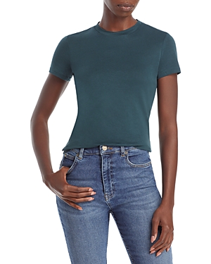 Theory Apex Tiny Tee In Petrol