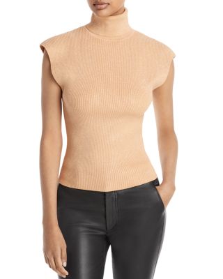 A.L.C. - Amara Open Back Turtleneck Top