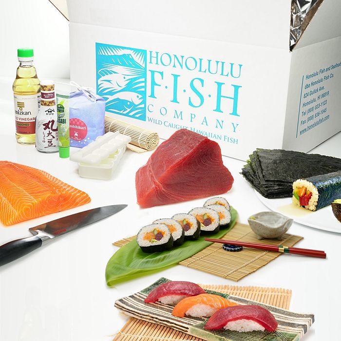 Honolulu Fish Company Sushi Kit, Japan Nigiri & Maki Sushi Set