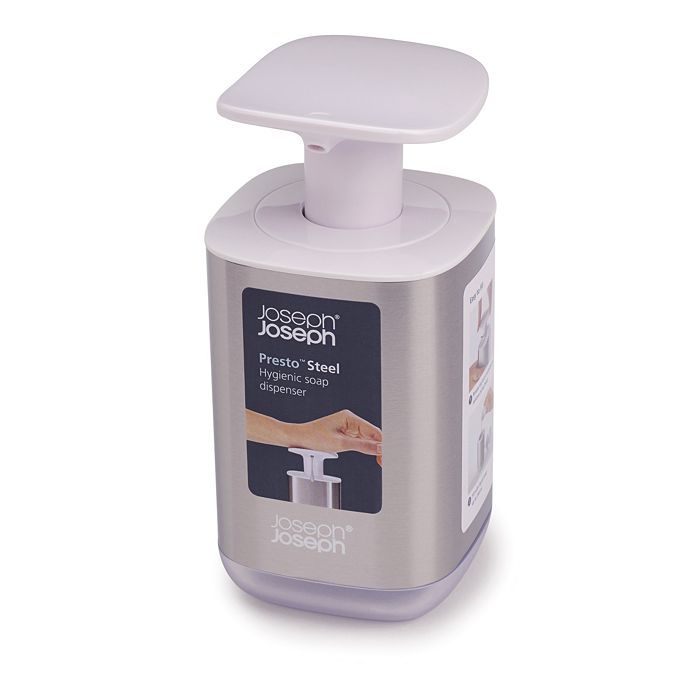 Joseph Joseph Presto™ Steel Hygienic Soap Dispenser Bloomingdale's
