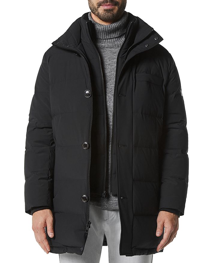 Andrew Marc Shelton Cool Touch Regular Fit Quilted Down Parka with ...