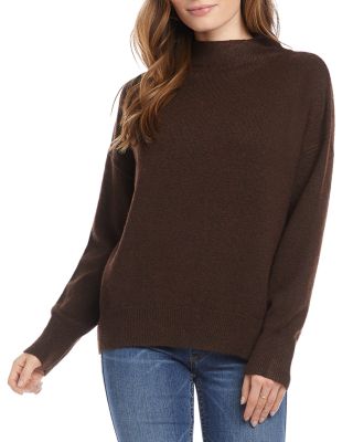 chocolate brown sweater women's