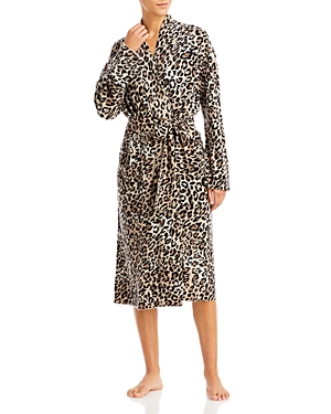 Arlotta Cashmere Blend Short Robe - 100% Exclusive In Leopard