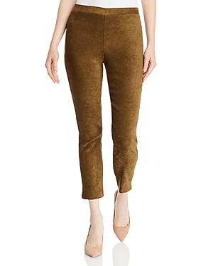 Kobi Halperin Lori Faux Suede Pants In Military Green