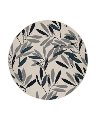 Kaleen Pianta PTA07 Round Area Rug, 5'3 x 5'3