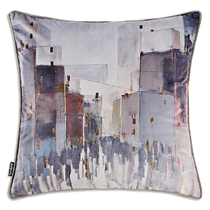 Renwil Ren-wil Malaga Abstract City Scene Decorative Pillow, 20 X 20 In Print