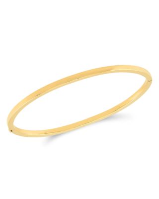 Alberto Amati - 14K Yellow Gold Polished Bangle Bracelet