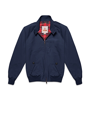 Baracuta Harrington Bomber Jacket In Navy