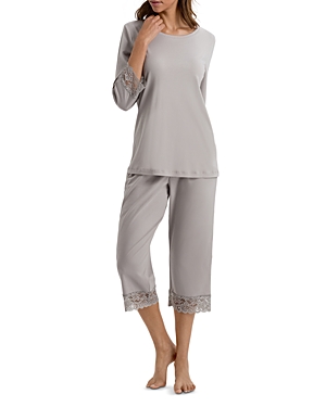 HANRO MOMENTS CROPPED PAJAMA SET,77928