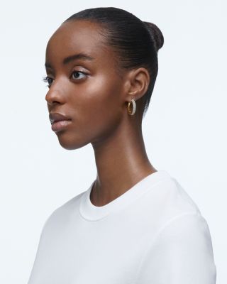 Dextera Crystal Hoop Earrings