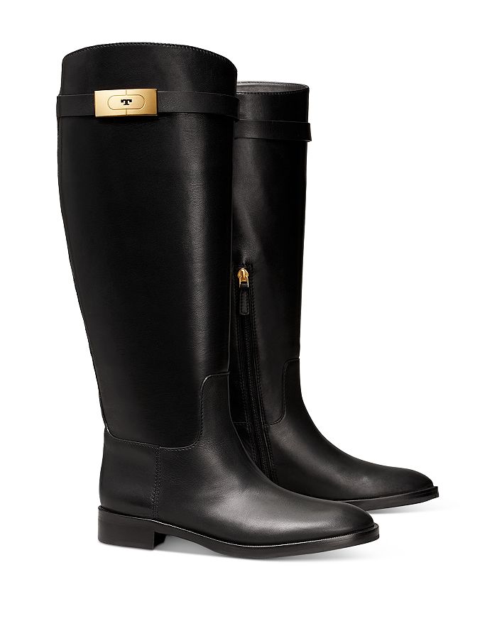Tory Burch Women s Embellished Riding Boots Bloomingdale s