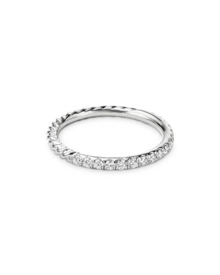 18K White Gold Collectibles Diamond Pav&eacute; Band