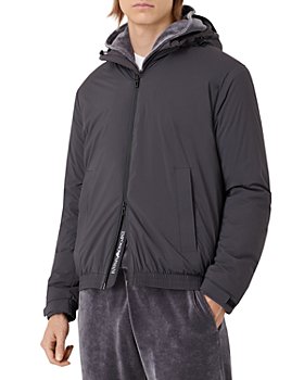 Armani - Double Collar Regular Fit Hooded Puffer Jacket