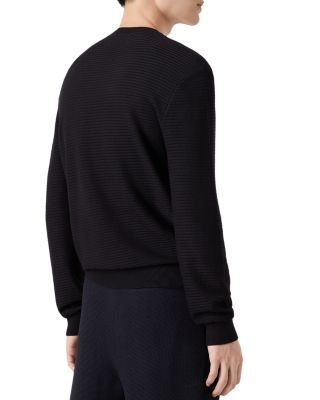 Textured Logo Sweater