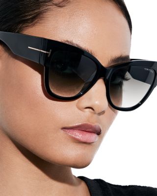 Tom Ford Women's Anoushka Cat Eye Sunglasses, 57mm | Bloomingdale's