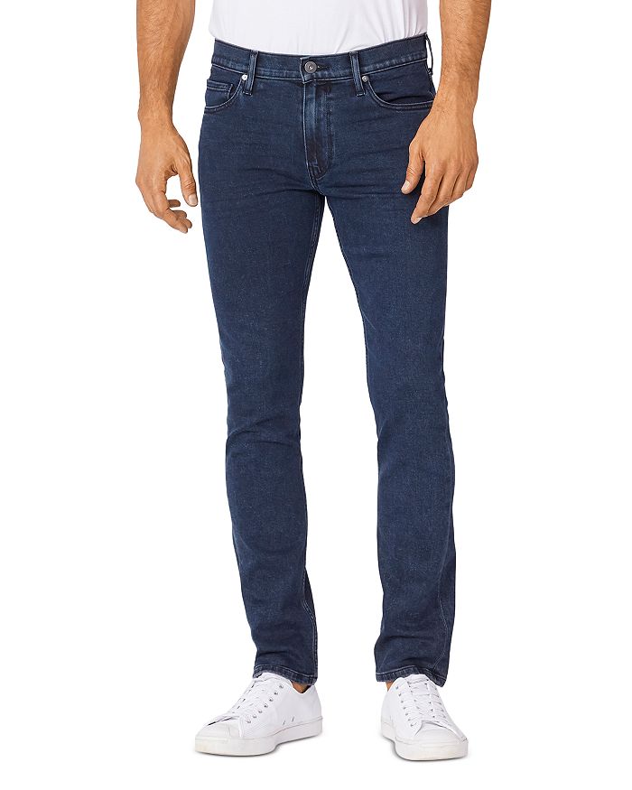 PAIGE Lennox Slim Fit Jeans in Edgeburgh | Bloomingdale's
