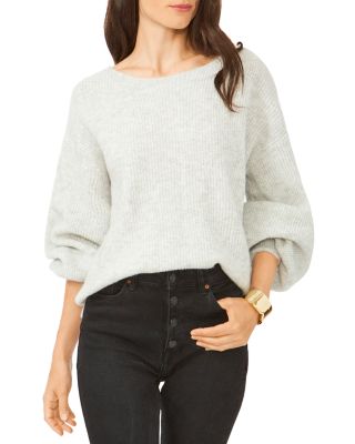 1 state bubble sleeve sweater