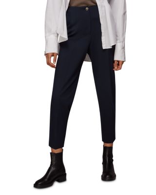 Lila Tapered Ponte Cropped Pants