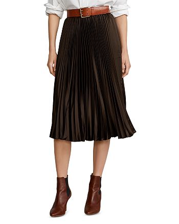 Ralph Lauren Pleated Skirt | Bloomingdale's