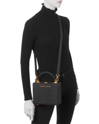 BRANDON BLACKWOOD Kendrick Trunk Denim Shoulder Bag 