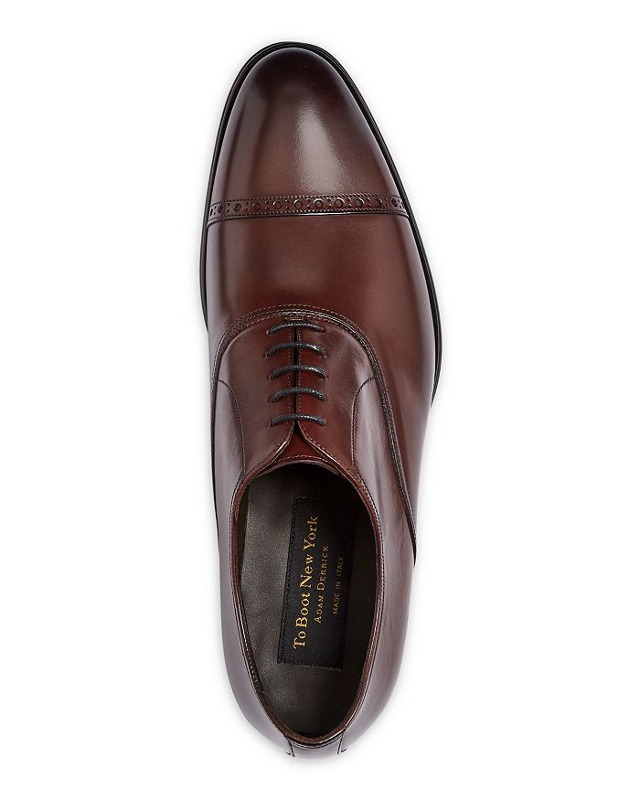 Shop To Boot New York Men's Anton Brogue Cap Toe Oxfords - 100% Exclusive In Burgundy