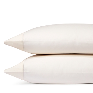 Hudson Park Collection 500tc Sateen Wrinkle-resistant Standard Pillowcase, Pair - 100% Exclusive In Ivory