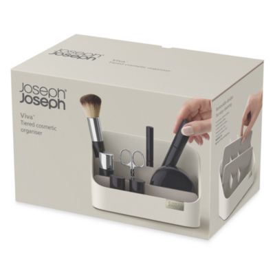 Viva Tiered Cosmetic Organizer, Shell