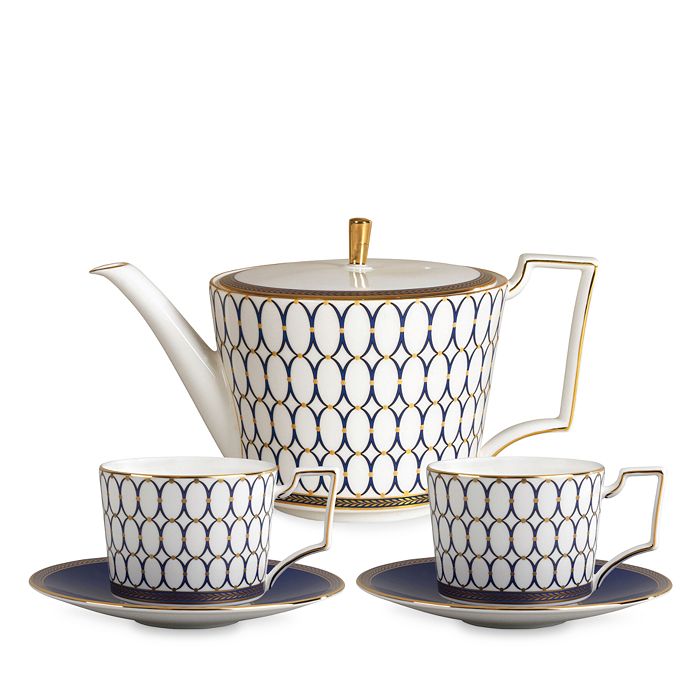 Wedgwood 5 Piece Renaissance Gold Tea Set Bloomingdale's