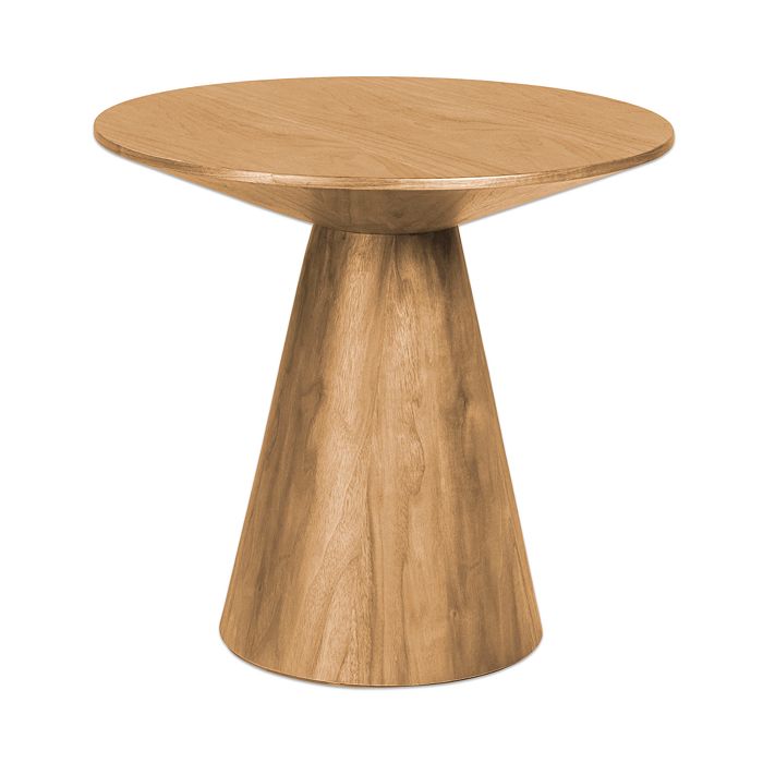 Euro Style Wesley 24" Round Side Table in Oak Bloomingdale's