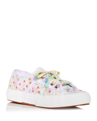 Superga - x Loveshack Fancy Women's Floral Low Top Sneakers