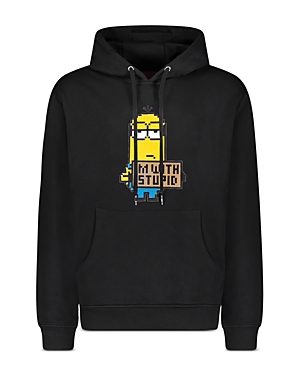 8-Bit by Mostly Heard Rarely Seen Minion Graphic Hoodie