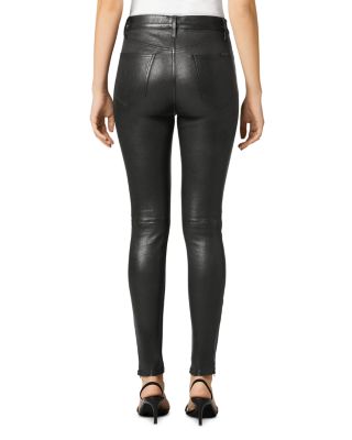 skinny leather pants womens