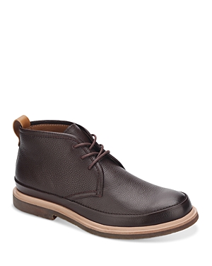Gentle Souls By Kenneth Cole Men's Donovan Lace Up Chukka Boots In Dark Burgundy