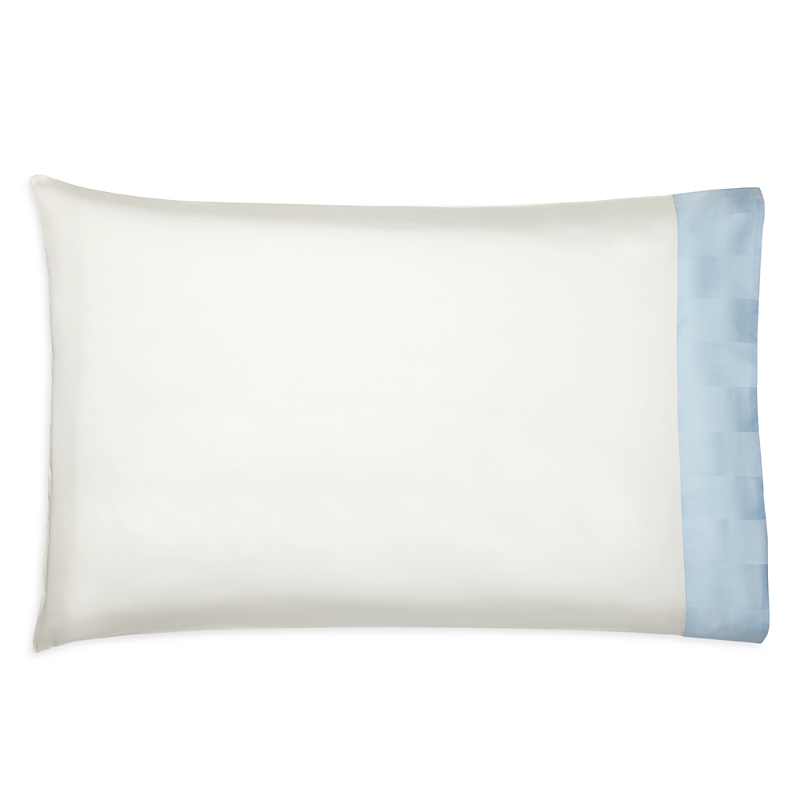 Sferra K3 Shogun Ikat 2-piece Pillowcase Set In Ivory/blue