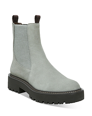Sam Edelman Women's Laguna Waterproof Pull On Booties In Mineral Green