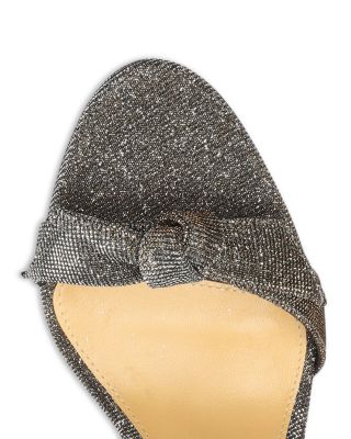 Women's Clarita Glitter Ankle Strap High Heel Sandals