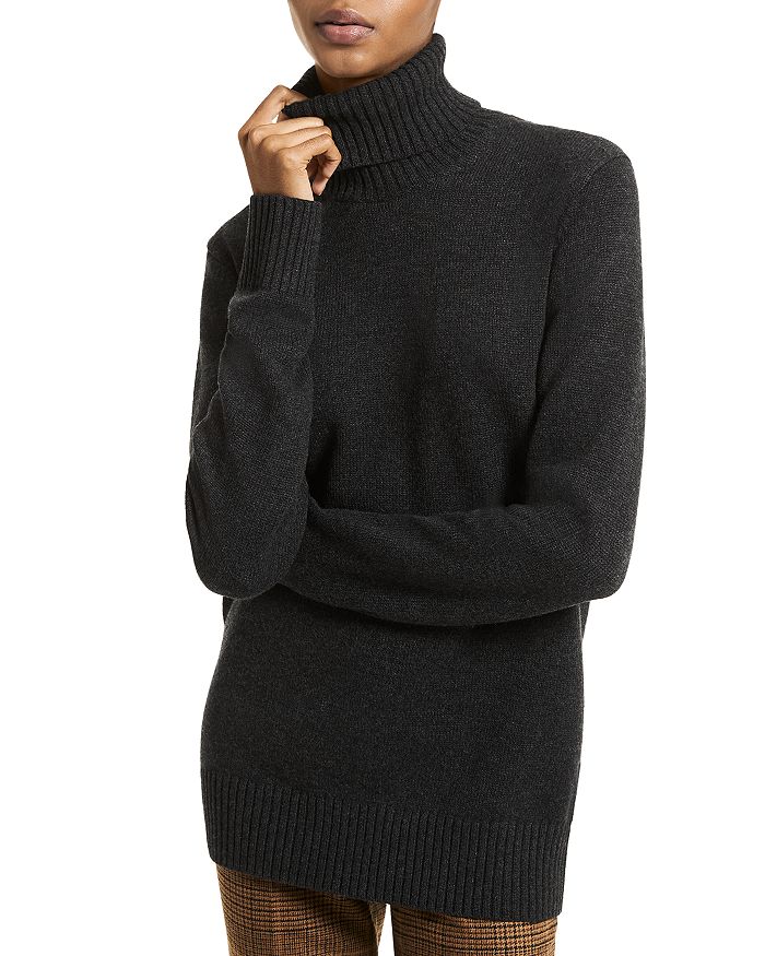 Michael Kors Collection Joan Cashmere Long Sleeve Turtleneck Sweater |  Bloomingdale's