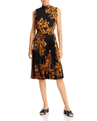 knee length dresses for ladies Nanette Nanette Lepore Pleated Midi Dress