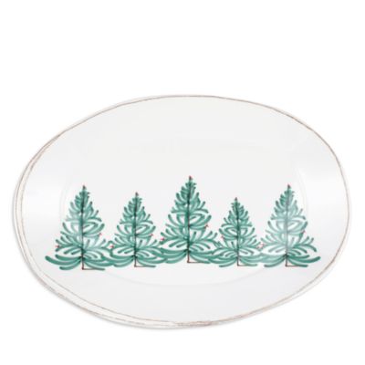 VIETRI - Melamine Lastra Holiday Oval Platter