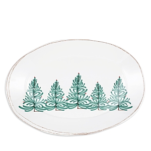 Vietri Melamine Lastra Holiday Oval Platter