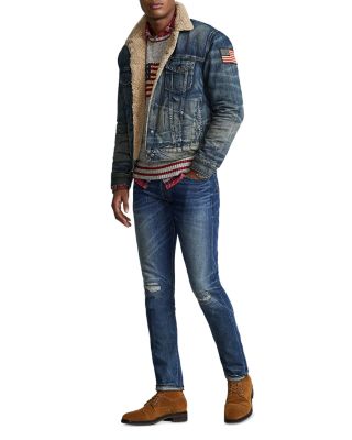 ジャケット・アウター Polo by Ralph Lauren Fleece Lined Jacket Polo Ralph Lauren Fleece Lined Trucker Jacket | Bloomingdale's