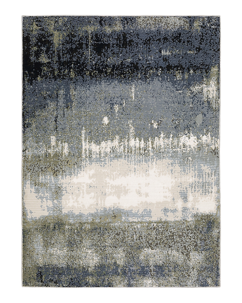 Oriental Weavers Caravan 5571h Runner Area Rug, 2'3 X 7'6 In Blue