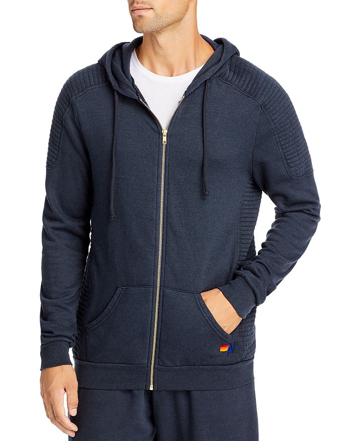 Aviator Nation Moto Zip Hoodie | Bloomingdale's