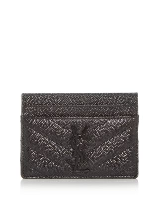 Saint Laurent Cassandre Matelasse Card Case
