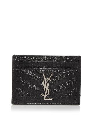 Saint Laurent Cassandre Matelasse Card Case