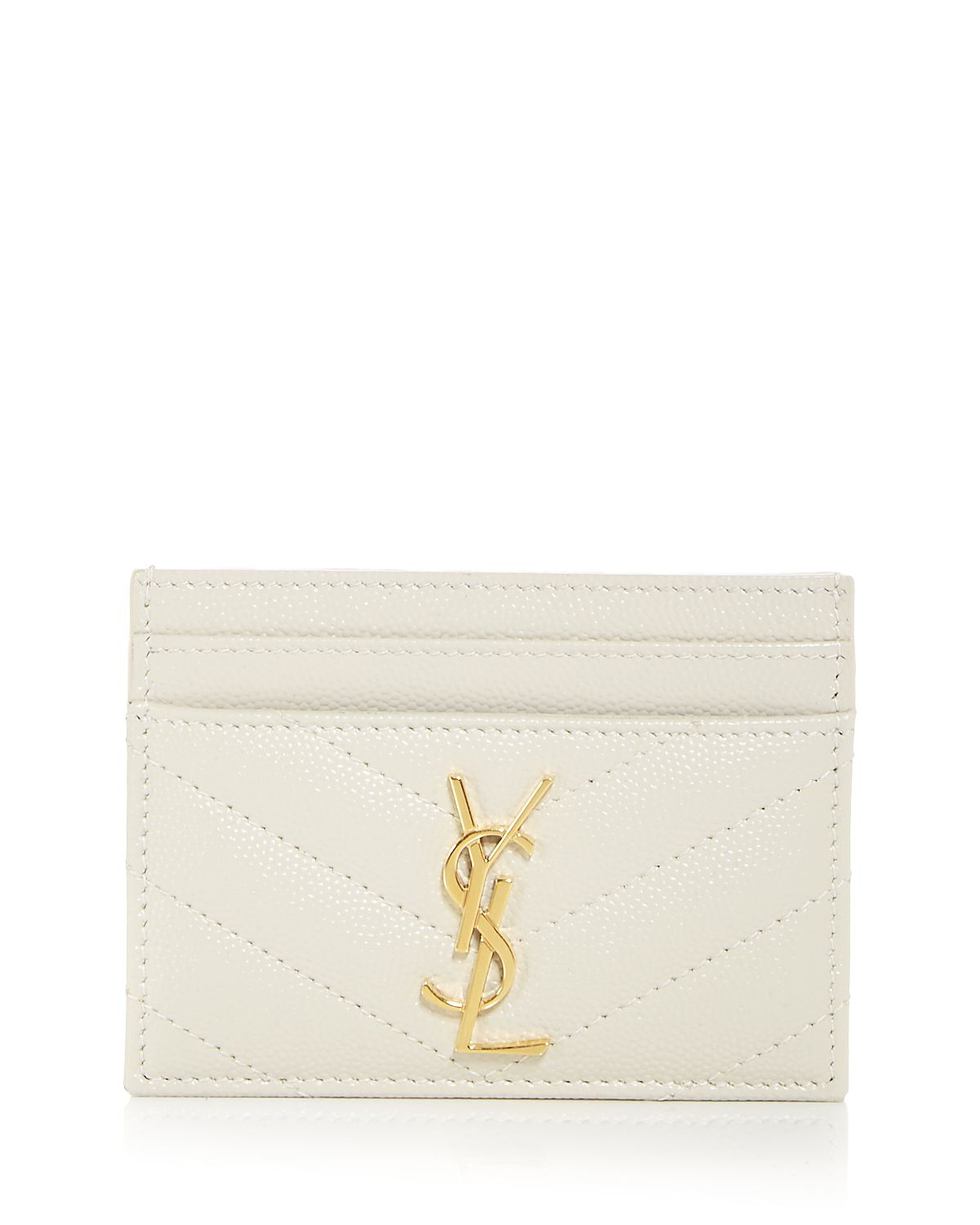 Saint Laurent Cassandre Matelasse Card Case