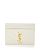 White Grain Leather/Gold