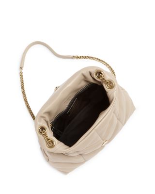 Puffer Small Convertible Shoulder Bag in Nappa Leather